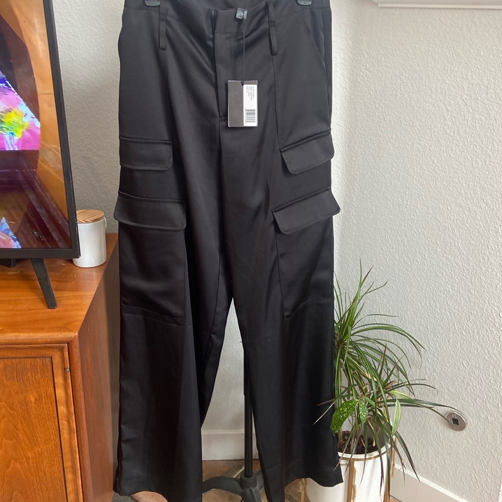 Noli Satin NWT Cargo Pants